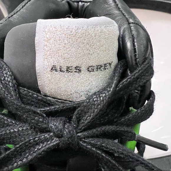 Ales Grey Hi top leather sneakers - Picture 14 of 15